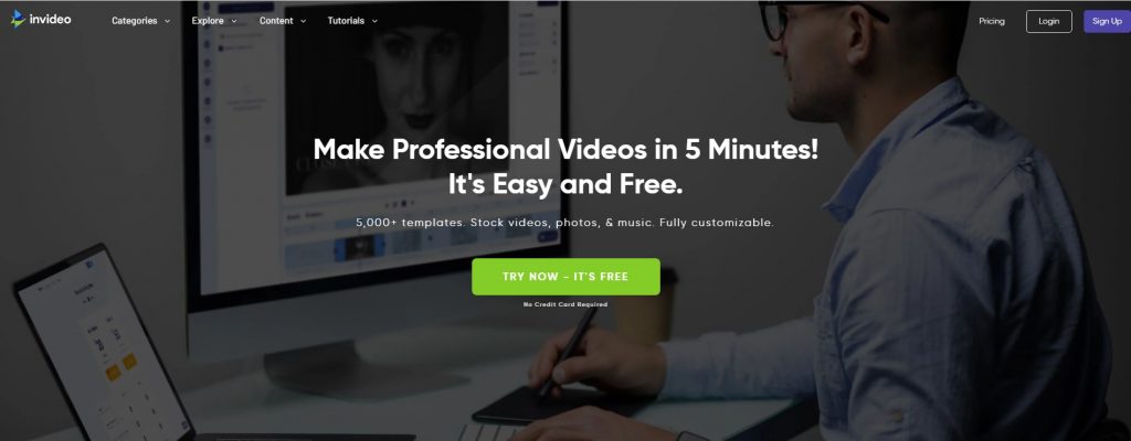 InVideo: online video editor